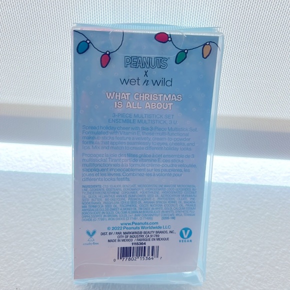 *NEW* Peanuts x Wet n Wild 3 Piece Multi-stick Set - Picture 4 of 6